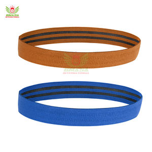 ชุดยางยืดออกกำลังกายสำหรับบริหารสะโพกผู้หญิง แบบวงกลม กว้าง กันลื่น สำหรับออกกำลังกายกล้ามเนื้อก้น ทำจากโพลีเอสเตอร์คุณภาพสูง - Product Image 3