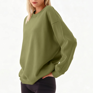 Sweat-shirt pour femme de qualité supérieure, tendance, streetwear décontracté, coupe ample, respirant, écologique, à séchage rapide - Product Image 3