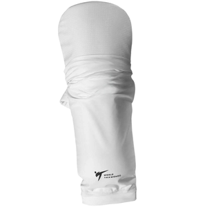 Precio al por mayor: Conjunto de protectores de espinilla y antebrazo profesionales WTF para Taekwondo y Karate, de compresión, ligeros, personalizables y de entrega rápida. - Product Image 3