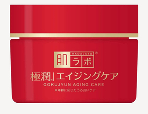 Crema Facial Antiedad HADALABO Gokujyun con Ácido Hialurónico, Humectante para Todo Tipo de Piel, Uso Femenino - Product Image 1