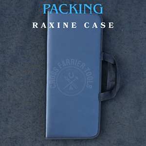 Kit d'outils de fermeur robuste en mallette avec marteau de fermeur, tire-clous à manche en bois, crochets à sabots et outil de retrait de sabots - Product Image 6