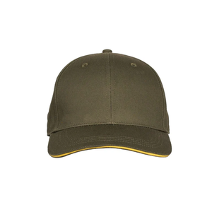 Gorra de Béisbol de Algodón Verde Oliva, Unisex, Color Sólido, Ajustable, para Verano - Product Image 2