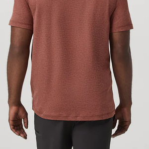 T-shirt Homme Col Rond Couleur Unie Design Élégant avec Logo Personnalisable Manches Courtes avec Logo et Matière Douce / Conception Confortable - Product Image 5