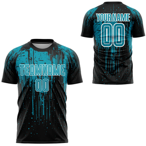 Camiseta de Fútbol Personalizada de Secado Rápido 100% Transpirable de Poliéster al por Mayor, Sublimación, Último Diseño, Camiseta de Fútbol para Hombre y Mujer - Product Image 6