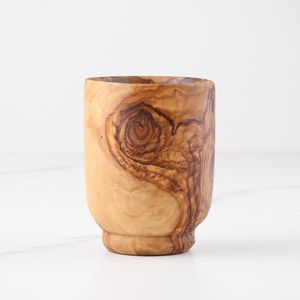 Gobelet en bois de style vintage, verre à vin en bois fait main, tasse décorative pour les décorations de table de mariage - Product Image 2