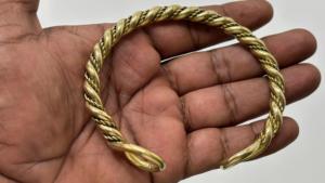Handmade Brass Bangles Traditional Indian Cuff <b>Bracelets</b> Ethnic Fashion Jewelry Adjustable <b>Boho</b> Wholesale Export OEM - Product Image 3