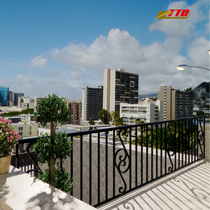 Barandillas Decorativas de Hierro Forjado para Balcón, Balaustrada Metálica Personalizada para Villas, Mansiones y Residencias de Lujo - Product Image 2