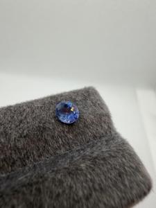 Saphir bleu naturel, pierre précieuse brute, taille ovale, 1,15 carat, provenant du Ceylan, Sri Lanka, pour la création de bijoux, saphir extraite de la terre, Zehra Gems - Product Image 5