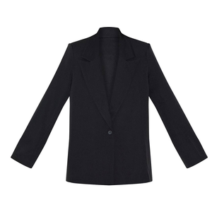 Blazer Acolchado para Mujer 2026, Chaqueta con Cuello de Solapa, Manga Larga, Traje Formal de Oficina, OEM, Venta al Por Mayor, Etiquetas Privadas Personalizadas, Nuevo - Product Image 2