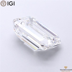 เพชร CVD เจียระไนทรงมรกต น้ำหนัก 2.00 กะรัต ได้รับการรับรองจาก IGI สี D ความสะอาดระดับ VS1 เหมาะสำหรับแหวนแต่งงานแบบโซลิแทร์ - Product Image 6