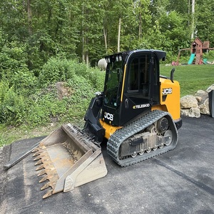 Chargeuse frontale compacte diesel d'occasion JCB 3TS-8T pour travaux de construction intensifs et performances fiables de manutention des matériaux - Product Image 5