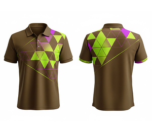 Custom Team Wear Full Sublimation Polo Shirt Durable Stitching for Men Women Youth Quick-Dry Dry-Fit Active Polo - Product Image 4