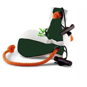 Dummy d'entraînement pour chien Vantex Sports en toile avec corde et poignée, modèle VS-Long Throw, toutes saisons, pour l'agilité - Product Image 1