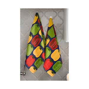 Paño de Cocina con Estampado de Fresas, Algodón, 40x60cm, 180GSM, 200TC, Blanco, OEKO TEX, BSCI, MOQ Bajo, OEM, ODM, Exportación B2B a India - Product Image 5