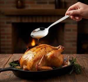 Minimalist Metal Dinner Spoon With Long Handle <b>Mirror</b> Polish Durable Design For Everyday Use - Product Image 3