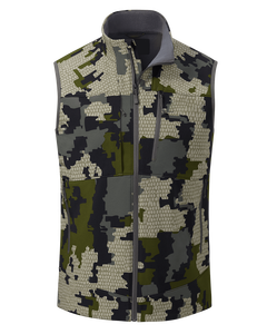 Chaleco de Caza de Tejido Softshell, Cortavientos e Impermeable, Chaleco de Camuflaje Multicolor para Equipo de Caza - Product Image 4