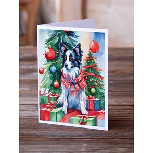 Papillon Lunatique A7 Cartes de Voeux de Noël Pack de 8 Cartes de Note Vierges avec Enveloppes Taille 5x7 - Product Image 2