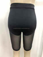 Shorts en maille polyester respirants et écologiques à taille haute Waseem Impex, coupe ajustée, pour enfants, entraînement de danse, extensibles