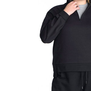 Sudadera con Capucha para Mujer, Talla Grande 5XL, Oversize, de Algodón y Felpa, Estilo Urbano, Ajuste Holgado, Personalizable OEM ODM, Venta al Por Mayor - Product Image 5