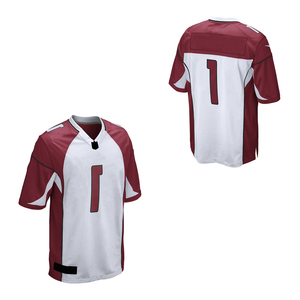 Factory New Design Style Breathable American Football Jersey 100% Polyester Breathable Anti-bacterial American Football Jersey - Product Image 1