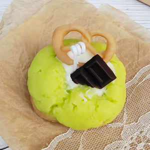 Galleta galleta en forma de velas perfumadas cera de soja decoración novedad velas lujo Etiqueta Privada aroma vela creativa para fiesta vacaciones - Product Image 2