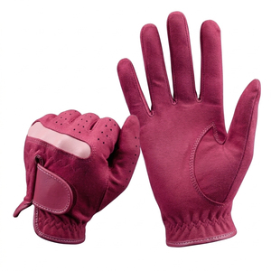 Gants de golf respirants et doux de qualité supérieure à séchage rapide, pour droitiers et gauchers, avec logo et couleur personnalisés. - Product Image 2