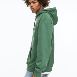 Oversized Hoodies <b>Sweatshirts</b> Men <b>Women</b> Fashion Solid Color <b>Red</b> Black Gray Autumn Winter Fleece Front Logo Hip Hop 100% Cotton - Product Image 1