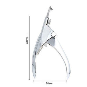 Coupe-ongles professionnels en acrylique, courbés, durables, en acier inoxydable, revêtement titane, pour soins personnels, manucure et pédicure - Product Image 3