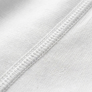 Camiseta Deportiva de Manga Larga con Cuello Alto y Cierre para Mujer, Color Blanco, Absorbe la Humedad, para Todas las Temporadas - Product Image 4