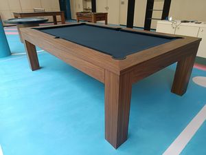 Table de billard Classico de luxe moderne avec plateau de salle à manger, tapis haute performance, taille personnalisable pour la maison, l'hôtel, le club et l'entraînement - Product Image 3