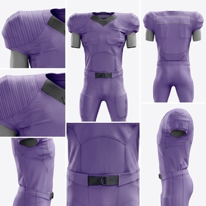 STAR SPEED Nouveau style uniforme de football américain pour adultes fabriqué au Pakistan 100% polyester respirant imperméable couleur et logo personnalisés - Product Image 5