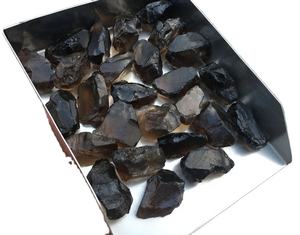 Gema de cuarzo ahumado Natural, materia Natural, tamaño grande, para fabricación de joyas, venta al por mayor de India, 5 uds. - Product Image 1