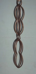 Carillon éolien en cuivre pour jardin, décoration extérieure, style simple, ornement suspendu en métal - Product Image 5