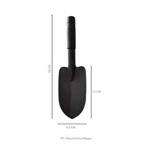 High Quality <b>Mini</b> Pointed Garden Shovel Lightweight Steel <b>Hand</b> Shovel for Gardening Nursery Camping and Outdoor Use - Product Image 2