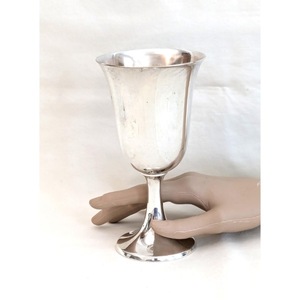 Gobelets en acier inoxydable faits à la main en forme de cloche, design classique, pour les occasions de mariage, 2 pièces - Product Image 3