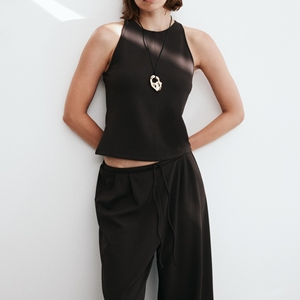 Débardeurs de sport amples pour femmes, 100 % coton jersey, dentelle sur le devant, 140g, services OEM, vente directe d'usine, vente en ligne - Product Image 1
