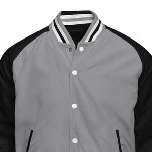 Chaquetas Varsity Personalizadas para Hombre, Estilo Casual, con Cuello Alto, Calidad Premium, Chaqueta de Béisbol Masculina Disponible en Diferentes Colores - Product Image 2
