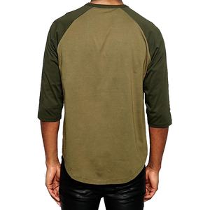 2022 Vintage para hombre, camisetas de manga larga para exteriores, cuarto raglán para cuello de Polo, logotipo liso, diseño informal de talla grande, Bangladesh - Product Image 3