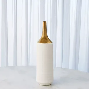 Designer Handmade Iron Flower <b>Vase</b> Coastal Design Eco-Friendly Tabletop Luxury Minimalist Decorative Interior Styling - Product Image 3