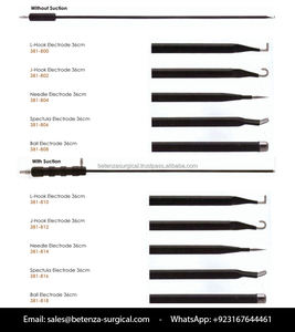 Aiguille de micro-dissection en acier inoxydable SUS304 compatible Ellman Surgitron Colorado, pointe fine, électrode électrique certifiée CE - Product Image 6