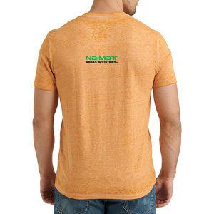 เสื้อยืดคอกวีผู้ชาย ผ้าฝ้าย 100% เป็นมิตรกับสิ่งแวดล้อม ปรับแต่งได้ ทรงปกติ สีพื้น แขนสั้น ราคาประหยัด - Product Image 2