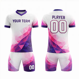 Nueva Llegada de Ropa Deportiva al Por Mayor, Mejor Precio, Secado Rápido, Corte Ajustado, Jersey Unisex, Conjunto Personalizado con Nombre de Equipo, 100% Poliéster Antibacteriano - Product Image 1