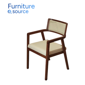 Silla de comedor moderna personalizada con marco de madera, silla de comedor contemporánea para apartamentos, restaurantes, hoteles, fábrica de Vietnam - Product Image 3