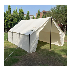 Top vente pique-nique fête toile mur tente Ridge pôle Structure médiévale étanche toile Camping en plein air tente soulagement tente - Product Image 6