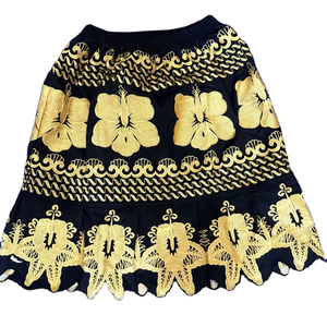 Jupe de plage hawaïenne polynésienne en cuir mini, grande taille, personnalisée, respirante et décontractée, de haute qualité - Product Image 5
