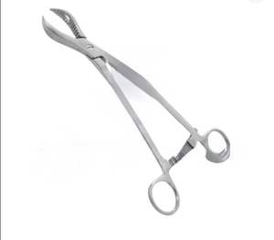 Pinzas de acero inoxidable de 8 pulgadas para sujeción de huesos, instrumentos quirúrgicos ortopédicos para fijación de fracturas de la marca Blink Surgident - Product Image 1