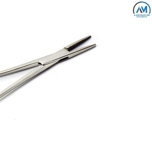 Pince porte-aiguille pour instrument dentaire et chirurgical manuel de Crilewood pour suture sécurisée par Al Mida - Product Image 3