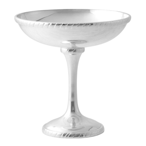 Bol sur pied en acier inoxydable haut de gamme pour desserts et fruits, bol à glace décoratif en métal, centre de table - Product Image 5