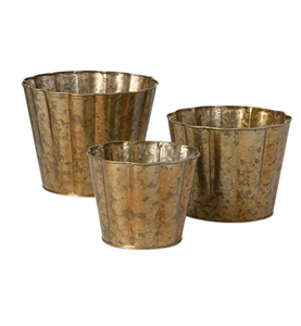 Maceta de Metal Hecha a Mano, Diseño Moderno y Contemporáneo, Duradera y Ecológica, para Uso en el Hogar y el Jardín - Product Image 2