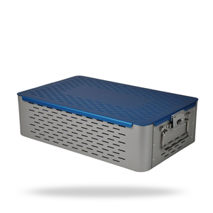 Contenedor de Esterilización para Fijadores Externos Ayfix, Caja de Almacenamiento de Instrumentos Quirúrgicos de Aluminio, Caja de Autoclave Ortopédica - Product Image 1